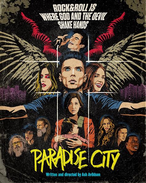 With Jamie Johnston, Sarah Barrable-Tishauer, Miriam McDonald, Cassie Steele. . Paradise city imdb